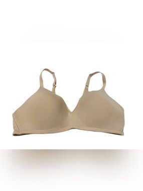 Aerie Smooth Full Coverage T-Shirt Bra Nude Beige Size 40D